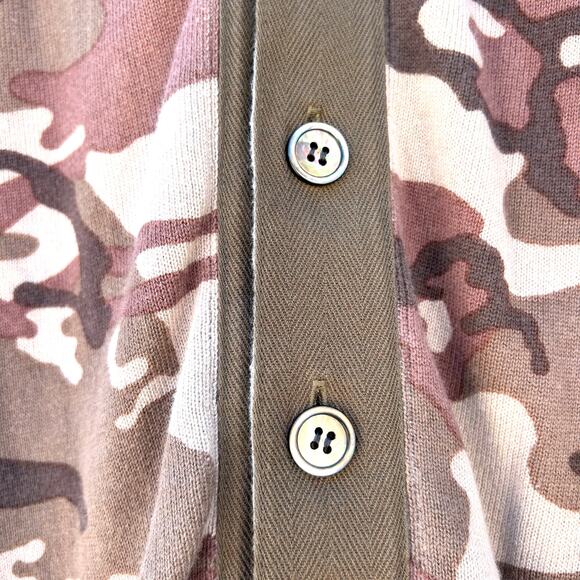 Comme Des Garçons Homme Men’s Camouflage Cardigan Sweater Small Cotton CDG - Picture 6 of 11
